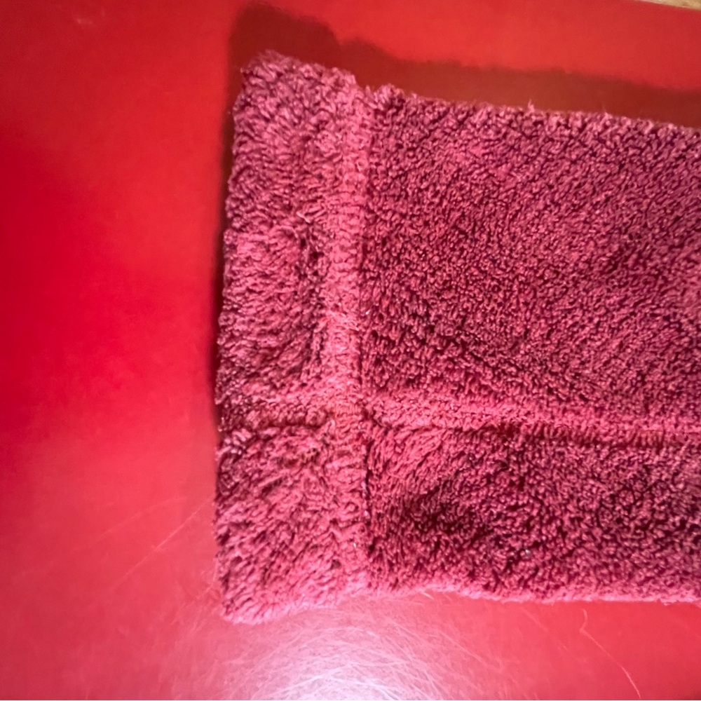 Patagonia Womens Jacket Medium Polartec Thermal Pro rug Fleece Burgundy - Picture 11 of 15